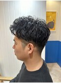 【アップバング】ナチュラルリバースパーマ