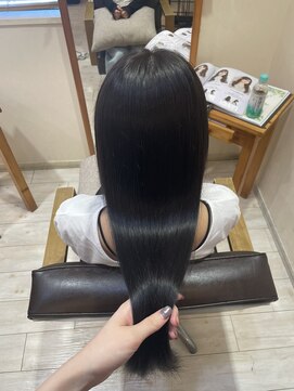 フォルテノエル 静岡鷹匠店(FORTE Noel) ロング／冬カラー／ブルーブラック