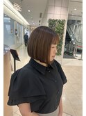 内巻きボブ