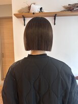 ☆切りっぱなしボブラインボブワイドバング