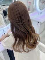 アイシー 表参道(ICY)&nbsp;上品可愛い◇韓国くびれヘア/ミルクティーベージュ