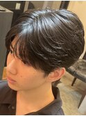 シースルー×フェザー×マッシュ