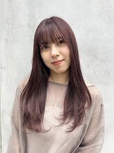 《ひなほstyle》柔らかい暖色カラー◎ワンカールで仕上がるlayer style[ピンクカラー/レイヤーカット]