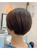 柔らかショートカットスタイル