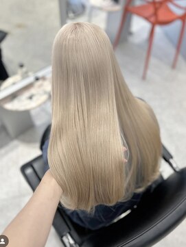 ペレ 梅田(PELE) くびれヘア/アプリコットオレンジ/夏のヘアアレンジ/梅田