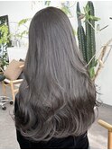 ☆透明感スモーキグレージュ髪質改善レイヤーカットブリーチなし
