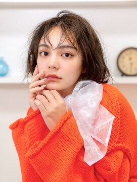 ファルベ(Farbe) ミディアムヘア/暗めカラー/グランマッシュ/デザインカラー