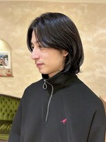 ビュートリアム265(BEAUTRIUM 265)&nbsp;メンズボブ メンズロング メンズヘア センターパート　銀座