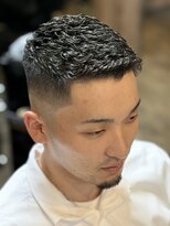 リバティシェアバーバー 銀座(LIBERTY SHARE BARBER)&nbsp;ハイスキンフェード濡れパンスタイル