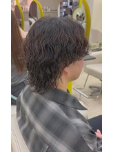 アッシュ 名駅(ASCH)&nbsp;波巻きウルフパーマ
