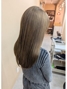 ムード(mood) オリーブグレージュ/オリーブベージュ/ブリーチなし/アッシュ