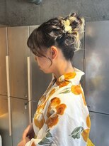 ガリカ 蔵前(Gallica)&nbsp;<マアヤ/ヘアセット>卒業式や入学式にも☆上品なアップスタイル