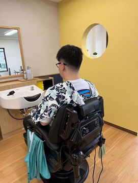 成る髪 ツーブロックスローフェード