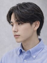 フォト 新宿(foto)&nbsp;毛流れニュアンスパーマ/リバースセンターパート/ツーブロック