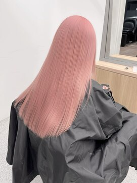 メルトトウキョウ(melt.tokyo) インナーカラー/トリートメント/デザインカラー/ペールピンク