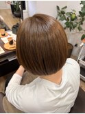 切りっぱなしボブ