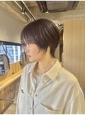 大分ショートボブ顔周りレイヤーカット髪質改善カラー