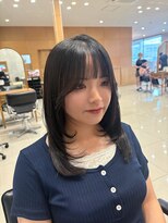 カノエ 防府田島店(canoe)&nbsp;レイヤーカット/縮毛矯正