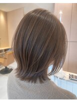 リールヘアー 久留米店(rire hair) 20代30代40代くびれショートボブ