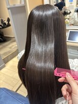 シェノン 赤羽店(CHAINON) 夏の湿度対策ストレートパーマでサラツヤ髪へ