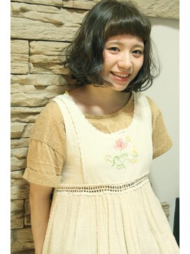 ヘアメイク マルナ 大通店(HAIR MAKE MALUNA) 眉上バングボブ