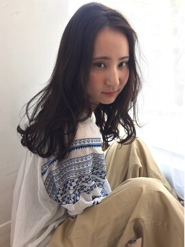 トリッカ 代官山(tricca) 柔らか暗髪ほつれウェーブ