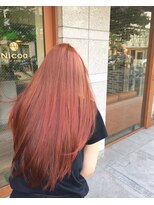 ニコアヘアデザイン(Nicoa hair design) ベビーピンク