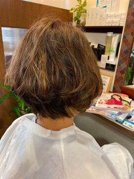 ヘアーサプリ(hair sapli) ショートボブ