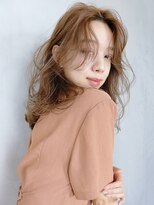 アルバム 渋谷パルコ(ALBUM)&nbsp;アプリコットベージュ_外ハネボブアッシュブラウン_46504