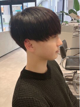 ザ サードヘアー 津田沼 (THE 3rd HAIR) 横顔ノーセットナチュラル