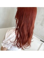 ガリカ(Gallica kinshicho)&nbsp;『 ハイトーンオレンジ 』毛束感ロングスタイル♪