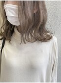 透け感ハイライト&ミルクティーベージュ♪