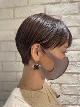 ジュール 銀座(Joule) 着物/クールショート/ピンクベージュ/ボブルフ/シルバーカラ