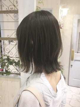 ラ ブランシュ 大宮(La Blanche) 大人かわいい♪くびれボブ×ダークグレージュ*°.大宮美容室