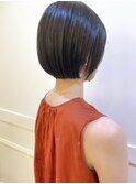 【迫田】丸みショートボブ