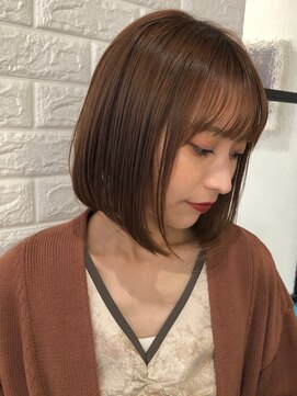ロンドアベニール 北千住(Lond avenir) 【Lond avenir REI】美シルエットの大人ボブスタイル