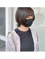 ミント(mint)&nbsp;ウルフヘア/ショートウルフ/ウルフボブ/グレージュ