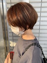 クマ(kuma.)&nbsp;襟足スッキリショートボブ