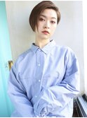 天神【BIRTH】サイドパート×耳掛け束感ショート