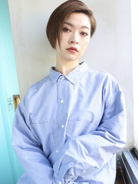 バース(BIRTH) 天神【BIRTH】サイドパート×耳掛け束感ショート