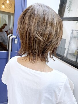 ニット 銀座(knit) 《knit銀座》大人可愛い20代30代40代ショートボブ丸み前下がり