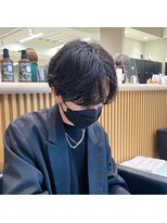 メロウバイケンジ(mellow by KENJE) 【センターパート×カルマパーマ】