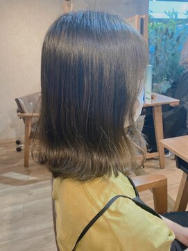 リノ 船橋(Lino) 【グレージュカラー】ミディアムボブ