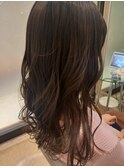 ミックス巻きロング