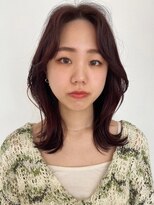 コト 福井大和田店(coto)&nbsp;福井　大和田　くびれヘア　韓国風スタイル　レイヤーカット