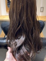 エニィ 池袋西口(Any) 黒髪/グレーベージュ/レイヤーロング/前髪パーマ/池袋/池袋西