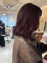 キャンバス バイ ネオリーブ 横浜西口(Canvas by neo.)&nbsp;ロブ ミディアム ボルドー　レッドブラウン【miku】