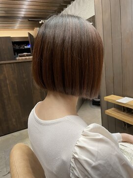 エル バイ ロンド 関(elle by Lond) [elle by lond]栗原　瑠世　外ハネ/切りっぱなし/ボブ