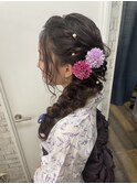 浴衣の着付けとヘアセット 2 【高倉麻未】