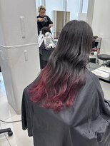 アライブ ハラジュク(ALIVE harajuku)&nbsp;【ALIVE 夕貴】レッドピンクグラデーションカラー